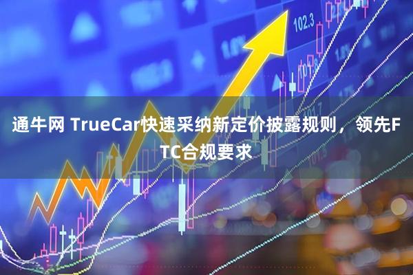 通牛网 TrueCar快速采纳新定价披露规则，领先FTC合规要求